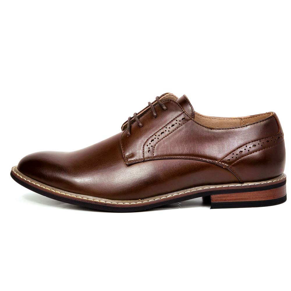 Bruno Marc Men's Leather Lined Dress Oxfords Shoes