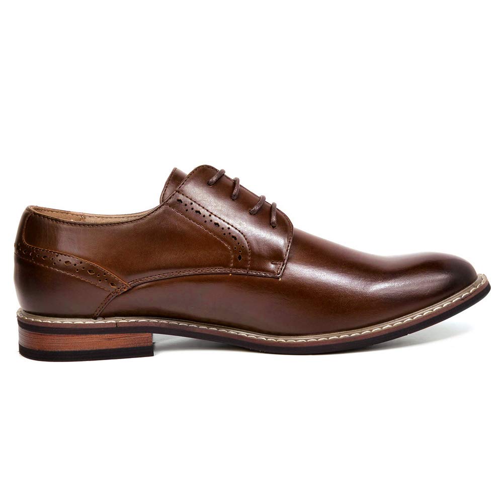 Bruno Marc Men's Leather Lined Dress Oxfords Shoes