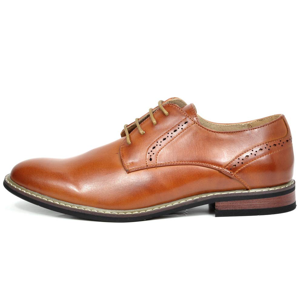 Bruno Marc Men's Leather Lined Dress Oxfords Shoes