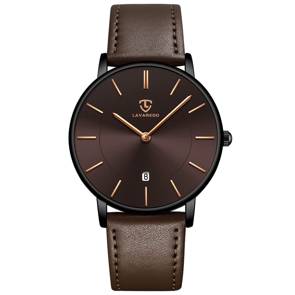 BEN NEVIS Watch, Mens Watch, Minimalist Fashion Simple Wrist Watch Analog Date with Leather Strap