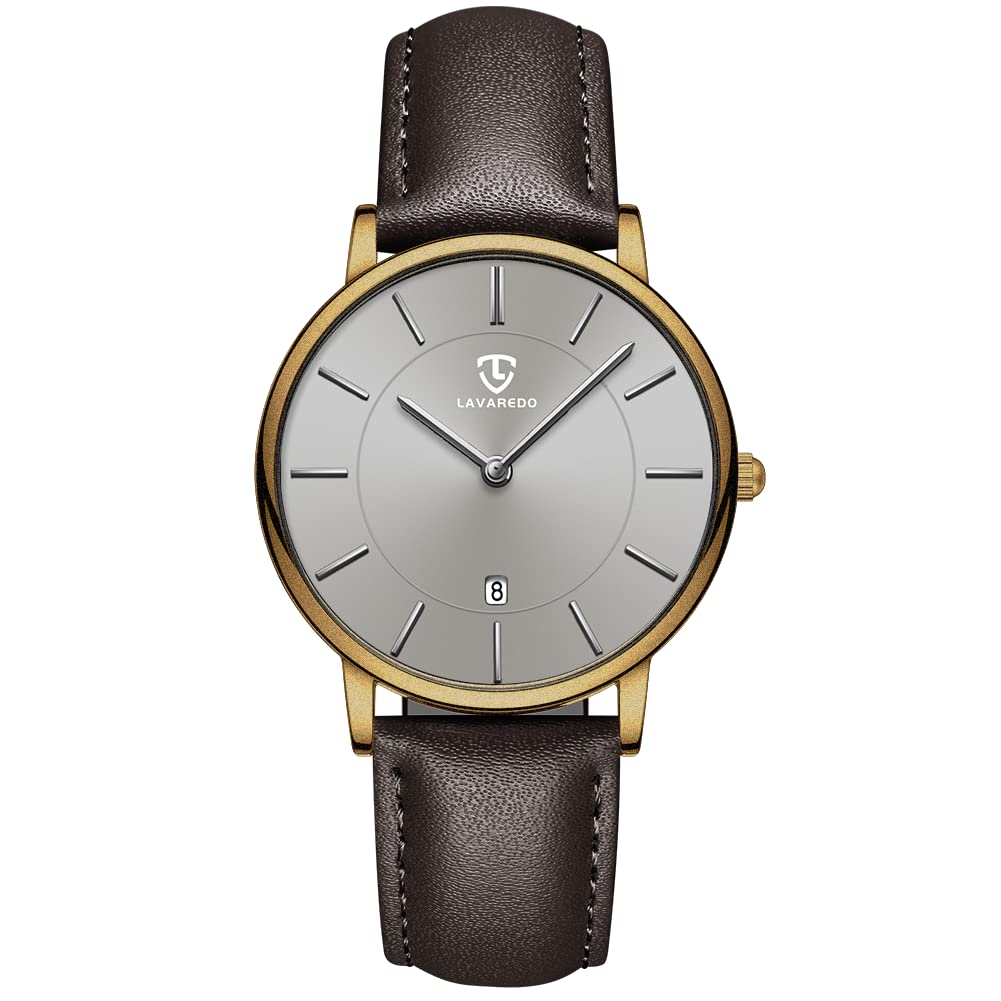 BEN NEVIS Watch, Mens Watch, Minimalist Fashion Simple Wrist Watch Analog Date with Leather Strap