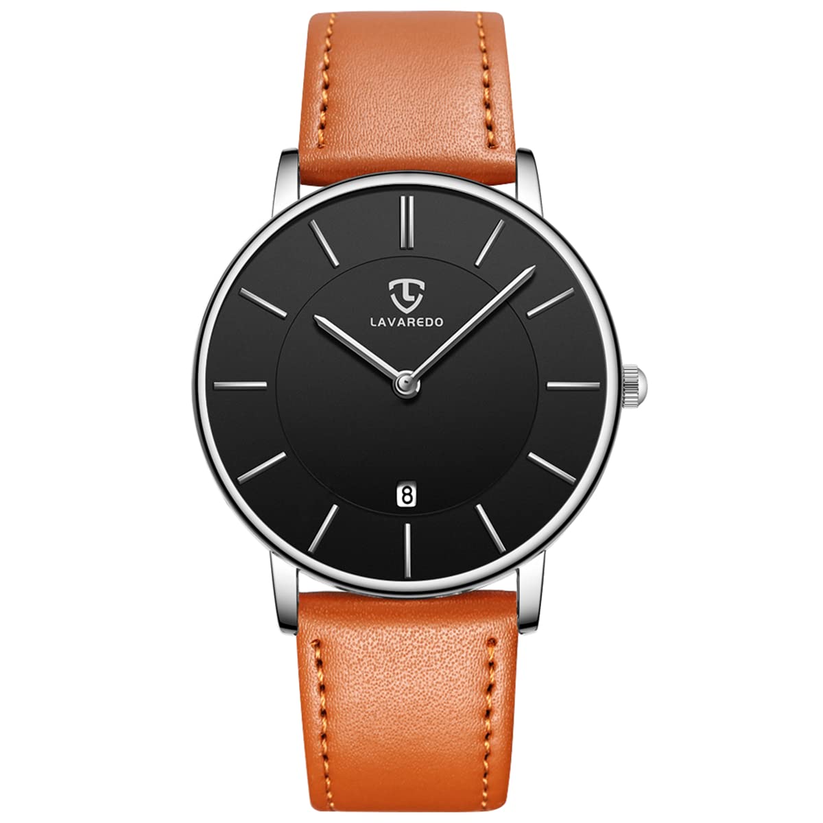 BEN NEVIS Watch, Mens Watch, Minimalist Fashion Simple Wrist Watch Analog Date with Leather Strap