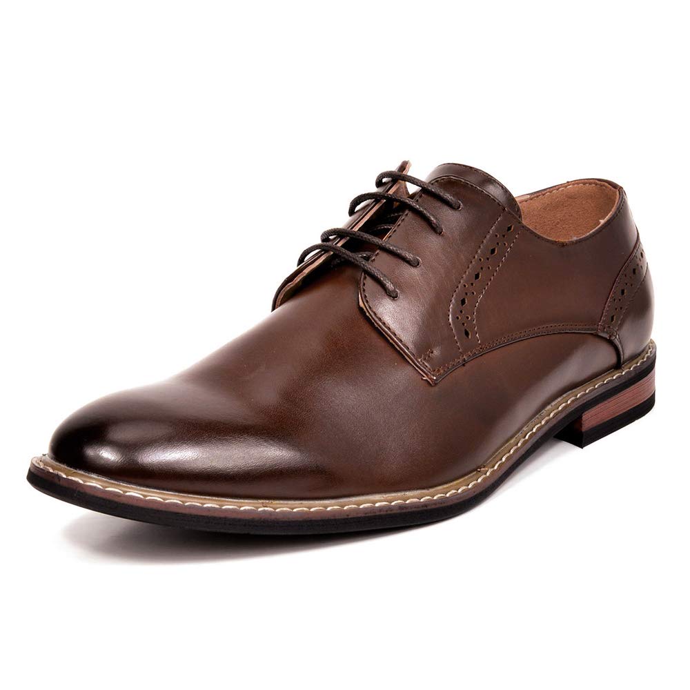 Bruno Marc Men's Leather Lined Dress Oxfords Shoes