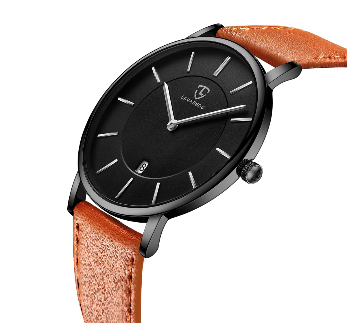 BEN NEVIS Watch, Mens Watch, Minimalist Fashion Simple Wrist Watch Analog Date with Leather Strap