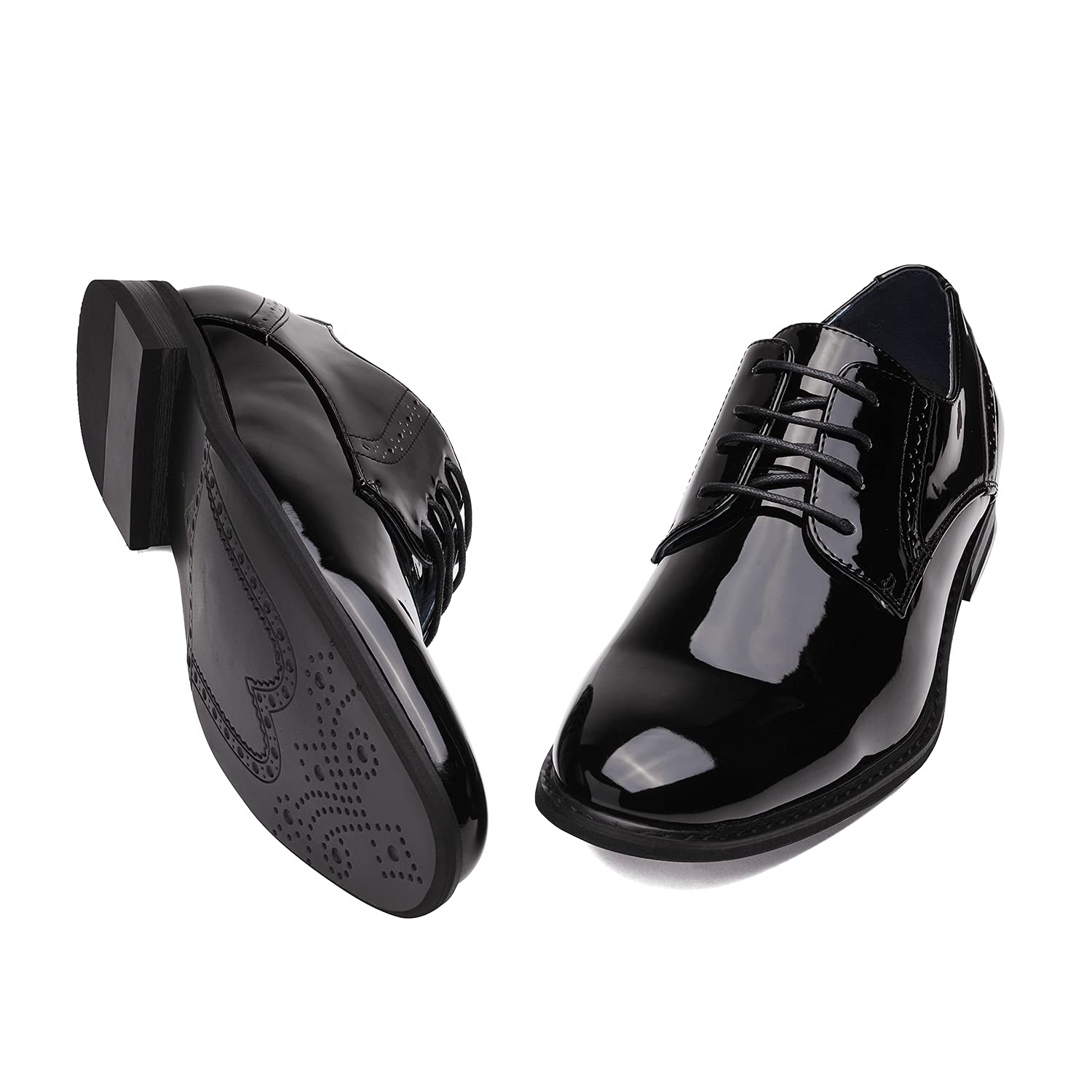 Bruno Marc Men's Leather Lined Dress Oxfords Shoes