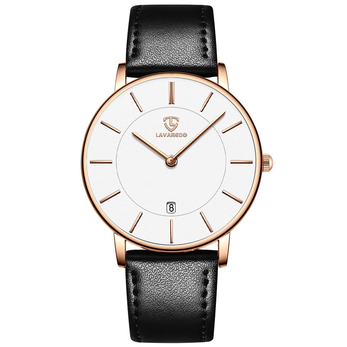 BEN NEVIS Watch, Mens Watch, Minimalist Fashion Simple Wrist Watch Analog Date with Leather Strap