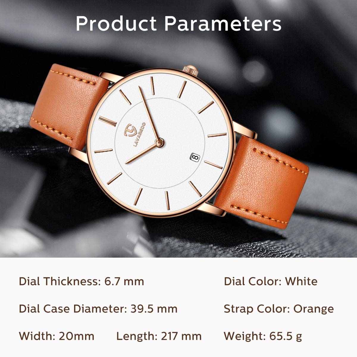 BEN NEVIS Watch, Mens Watch, Minimalist Fashion Simple Wrist Watch Analog Date with Leather Strap